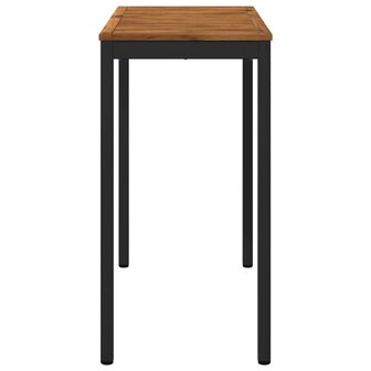 Tuin Bartafel Naturel en Zwart 108,5 x 55 x 105 cm 4