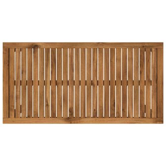 Tuin Bartafel Naturel en Zwart 108,5 x 55 x 105 cm 5
