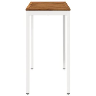 Tuin Bartafel Natuurlijk en Wit 108,5 x 55 x 105 cm 4
