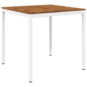 Tuin Bartafel Natuurlijk en Wit 110 x 108,5 x 105 cm 2