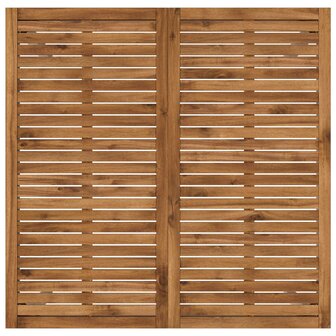 Tuin Bartafel Natuurlijk en Wit 110 x 108,5 x 105 cm 4