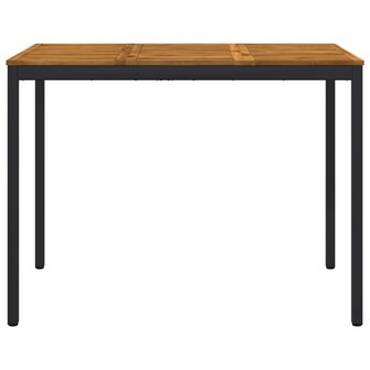 Tuin Bartafel Naturel en Zwart 141 x 80,5 x 105 cm 3