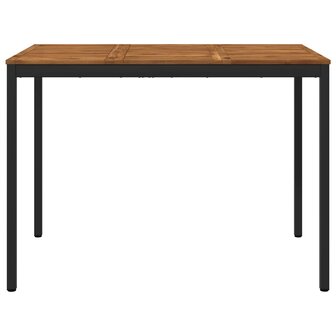 Tuin Bartafel Naturel en Zwart 147 x 88,5 x 105 cm 3