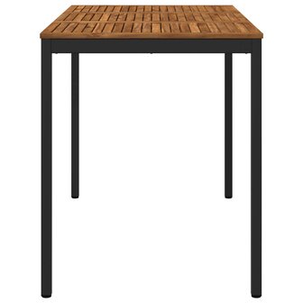 Tuin Bartafel Naturel en Zwart 147 x 88,5 x 105 cm 4