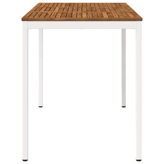 Tuin Bartafel Natuurlijk en Wit 147 x 88,5 x 105 cm 4