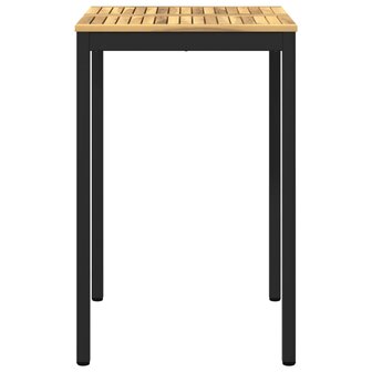 Tuin Bartafel Wit en zwart 70 x 68,5 x 105 cm 3