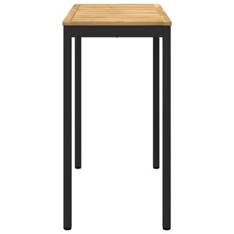 Tuin Bartafel Wit en zwart 108,5 x 55 x 105 cm 4