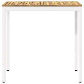 Tuin Bartafel Wit 108,5 x 55 x 105 cm Massief Acaciahout 3