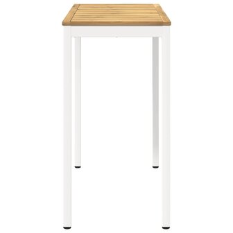 Tuin Bartafel Wit 108,5 x 55 x 105 cm Massief Acaciahout 4