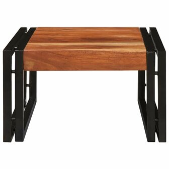 Badkamer wandschap voor Bruin 40 x 50 x 23 cm Massief Acaciahout 4