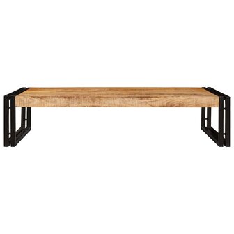 Badkamer wandschap Bruin 100 x 50 x 23 cm Massief Ruw Mango Hout 4