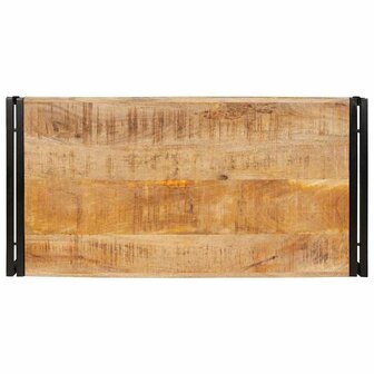 Badkamer wandschap Bruin 100 x 50 x 23 cm Massief Ruw Mango Hout 7