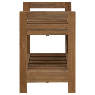Badkamer wandschap Naturel 45 x 30 x 45 cm Massief Teakhout 4