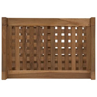 Badkamer wandschap Naturel 45 x 30 x 45 cm Massief Teakhout 5
