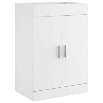 Wastafelkast Wit 56 x 37,5 x 81 cm Bewerkt hout 2