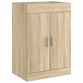 Wastafelkast Sonoma Eiken 56 x 37,5 x 81 cm 2