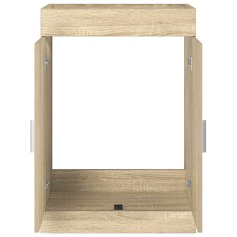Wastafelkast Sonoma Eiken 56 x 37,5 x 81 cm 4