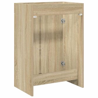 Wastafelkast Sonoma Eiken 56 x 37,5 x 81 cm 6