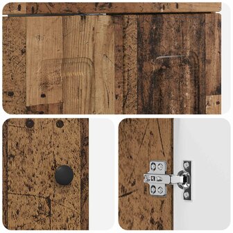 Wastafelkast Oud hout 56 x 37,5 x 81 cm 7