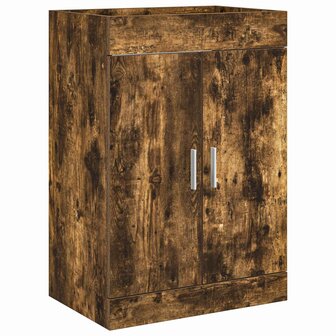 Wastafelkast Gerookt eiken 78,5 x 37,5 x 81 cm 2