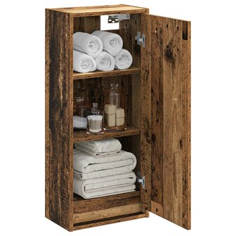 Wastafelmeubel Oud hout 35 x 20 x 81 cm 3