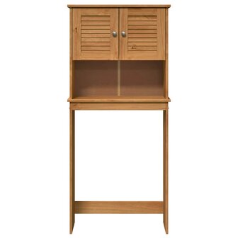Wasmachinekast VIGO Bruin en Honingbruin 72,5 x 27 x 161 cm 6