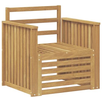 Buiten bankenset Massief Acaciahout Wit 2