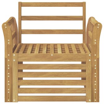 Buiten bankenset Massief Acaciahout Wit 3