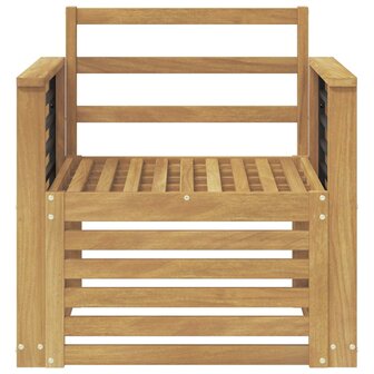Buiten bankenset Massief Acaciahout Wit 3
