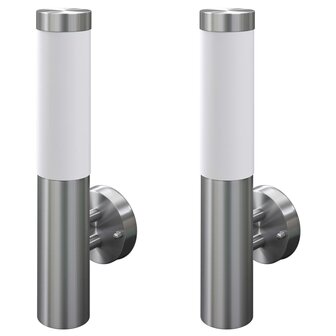 Buitenlamp RVS Savona (2 stuks) 1