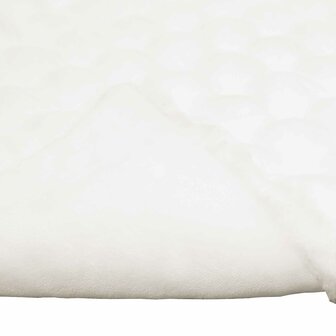 Antislip deken van imitatie konijnenbont Olite 4 st Wit 20.3 kg 7