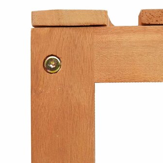 Boombank 4 -Seater 210 x 80 x 45 cm Massief Eucalyptus Hout 9