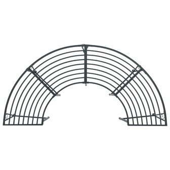 Boombank 4 zitplaatsen 160 x 80 x 44 cm Staal 2