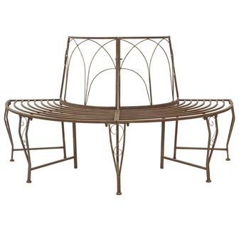 Boombank 4 zitplaatsen 160 x 80 x 89 cm Staal 1