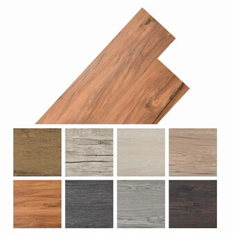 Vloerplanken Naturel 5,02 m&sup2; 36 st PVC 8