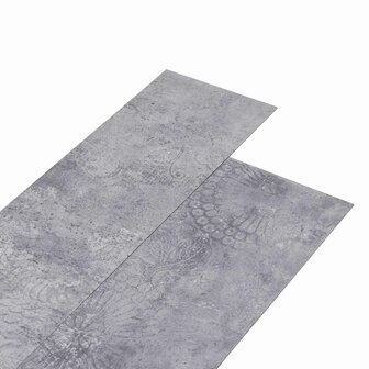 Vloerplanken Grijs 5,26 m&sup2; 18 st PVC 2