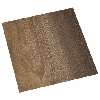 Zelfklevende Vloerplanken Bruin 30,5 x 30,5 cm 20 st PVC 1