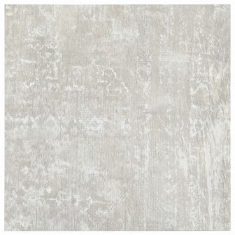 Zelfklevende Vloerplanken Lichtgrijs 30,5 x 30,5 cm 20 st PVC 5