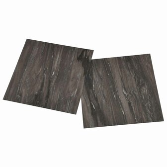 Zelfklevende Vloerplanken Donkergrijs 30,5 x 30,5 cm 20 st PVC 3