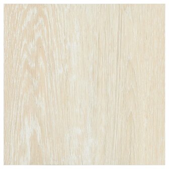 Zelfklevende Vloerplanken Wit en Beige 30,5 x 30,5 cm 20 st PVC 5