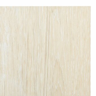 Zelfklevende Vloerplanken Wit en Beige 30,5 x 30,5 cm 20 st PVC 8