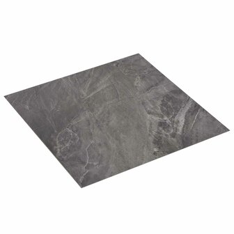 Zelfklevende Vloerplanken Zwart 30,5 x 30,5 cm 20 st PVC 1