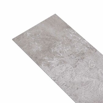Zelfklevende PVC Vloerplanken Aardgrijs 30,5 x 61 cm 28 st PVC 2
