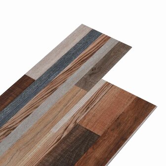 Vloerplanken Meerkleurig 2,51 m&sup2; 18 st PVC 2