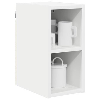 Hangkast Wit 20 x 29,5 x 40 cm Bewerkt hout 3