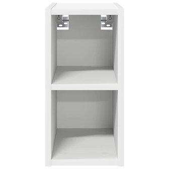 Hangkast Wit 20 x 29,5 x 40 cm Bewerkt hout 5