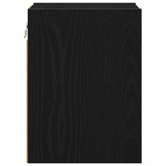 Hangkast Zwart Eiken 20 x 29,5 x 40 cm Bewerkt hout 6