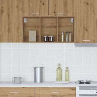 Hangkast Artisan Eiken 40 x 29,5 x 80 cm Bewerkt hout 4