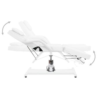 Massagetafel 180x62x(87-112) cm wit 3