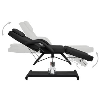 Massagetafel 180x62x(87-112) cm zwart 3